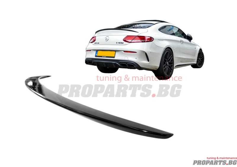 Спойлер AMG дизайн за Mercedes Benz C class купе W205 14-21