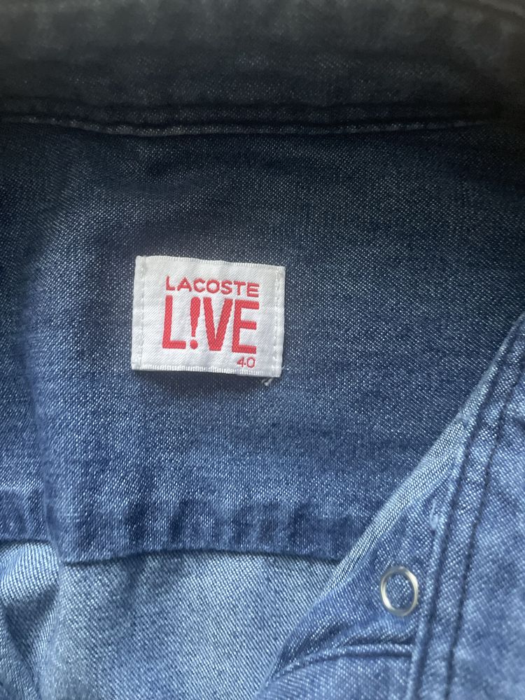 LACOSTE L!VE / мъжка дънкова риза