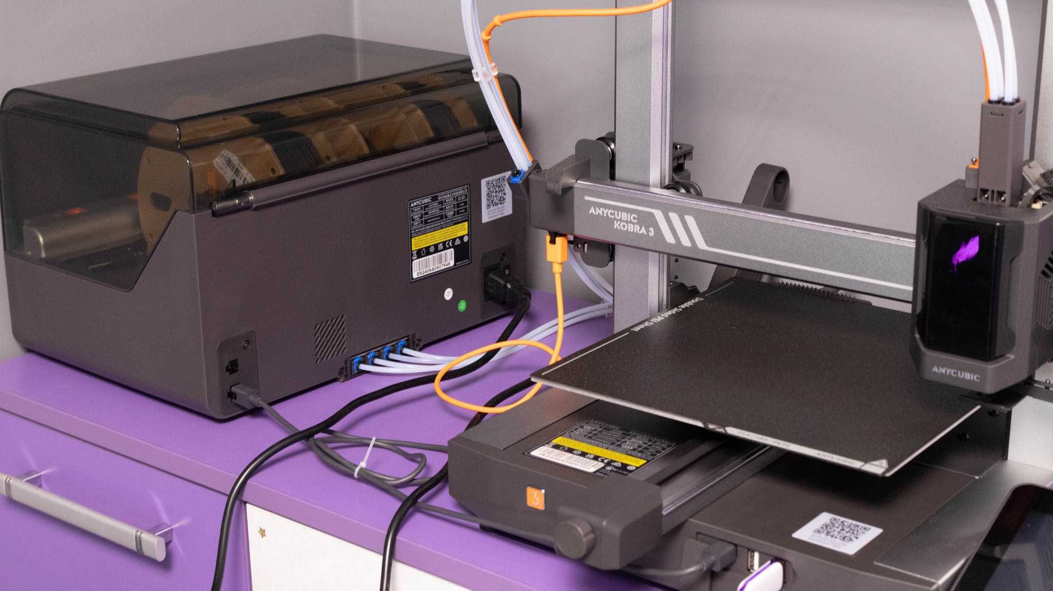 Kobra 3 Combo Max, 3D принтер, цветен 3d printer, Colorful 3d printer