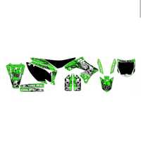 Grafica  kit tribal skull Kawasaki Kx 450 09-11f