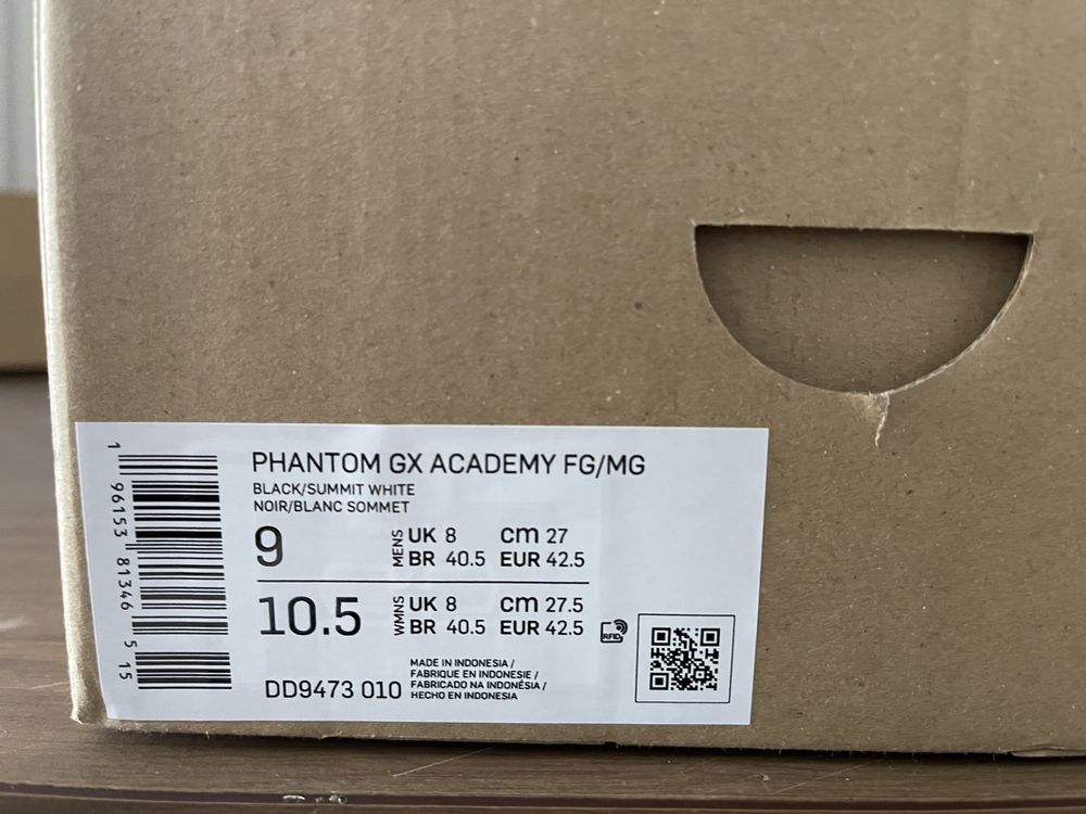 Nike Phantom GX Academy FG/MG, 42.5