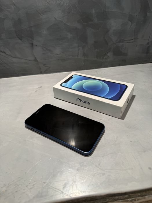 КАТО ЧИСТО НОВ Iphone 12 mini blue