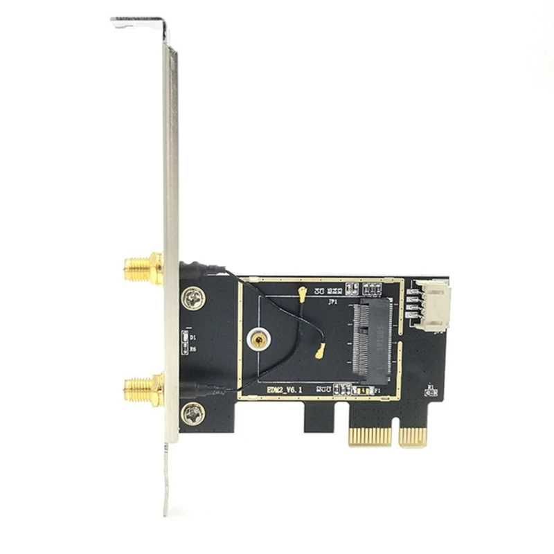 Adaptor WIFI M2 la PCI-E X1 4 8 16 intel AC AX 7260 8265 AX200 AX210