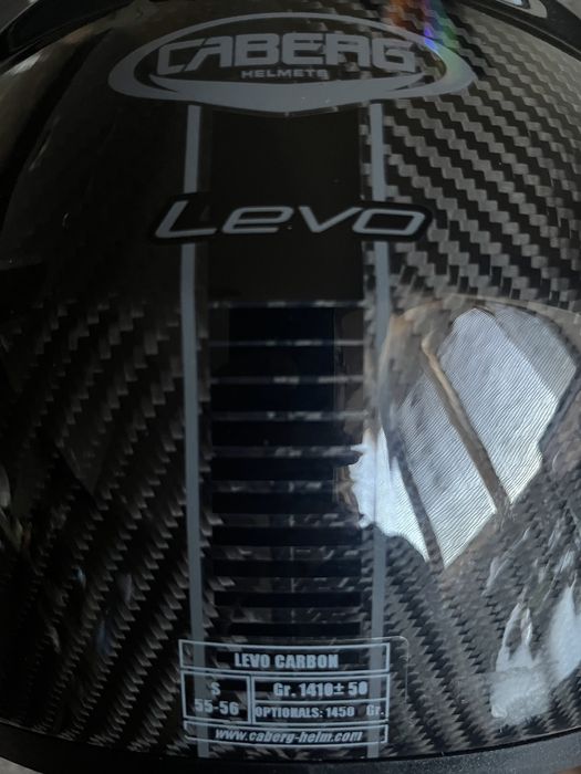 Каска за мотоциклет Caberg Levo Carbon S размер
