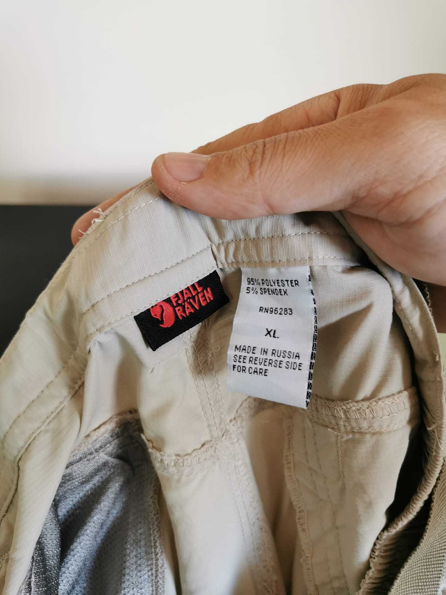 Pantaloni Fjall Raven XL si bluza termica Odlo S dama