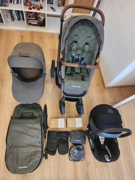 Количка Easywalker Harvey 3 Premium 2в1 + Столче за кола Cybex Cloud Z