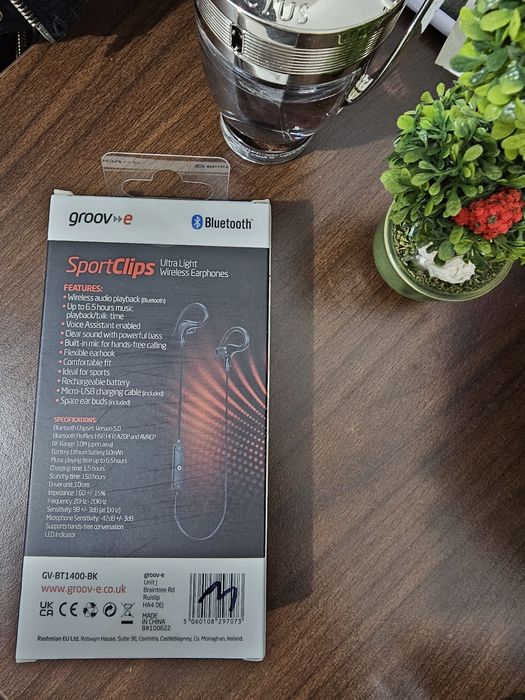 Groove sport clips casti telefon