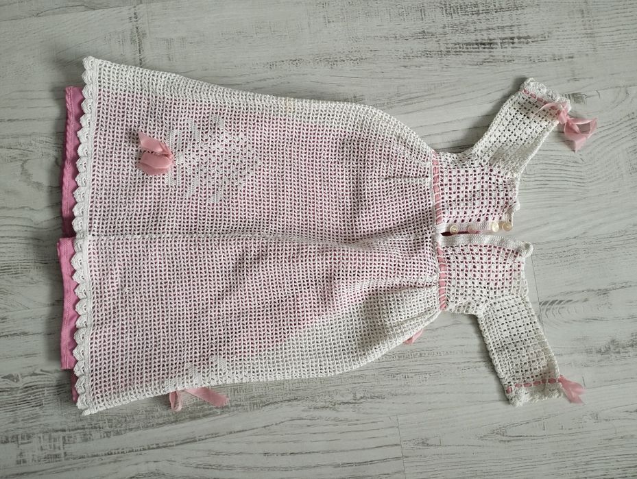 Rochie păpuși Aradeanca sau altele 50 cm
