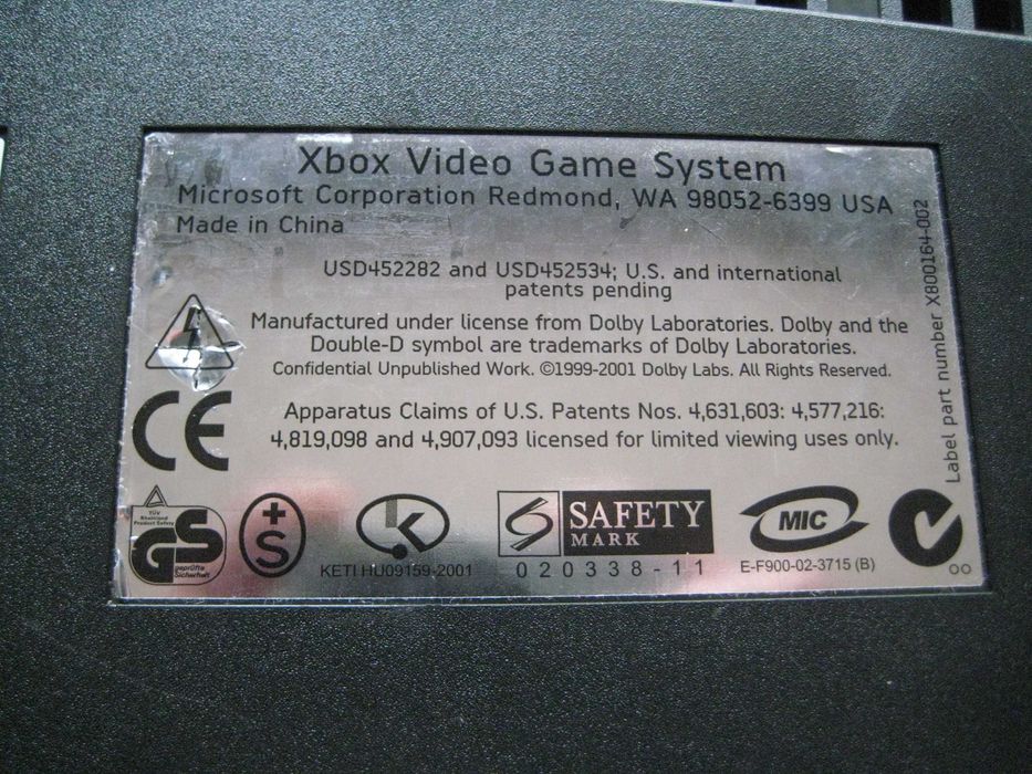 Конзола Xbox Classic Original