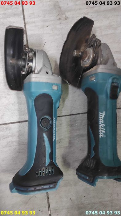 flex polizor unghiular original makita DGA 452 functional fara piulita
