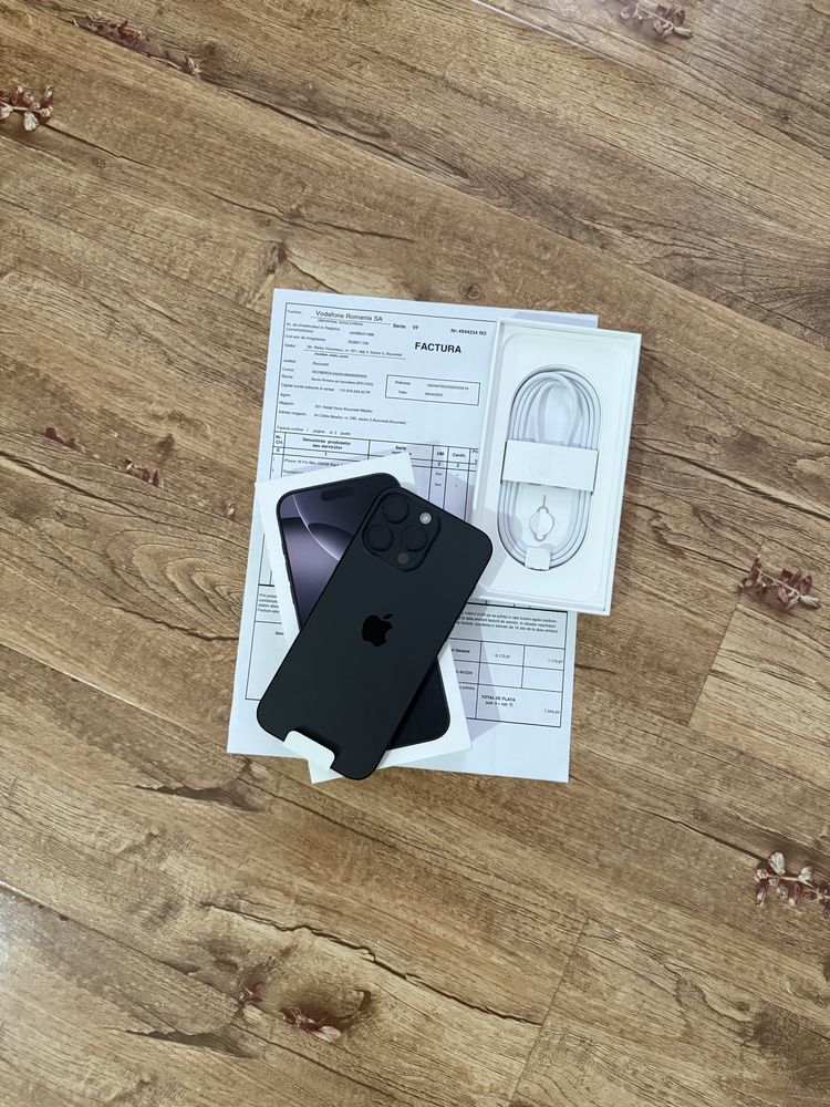 iPhone 16 pro max nou factura și garanție 2ani