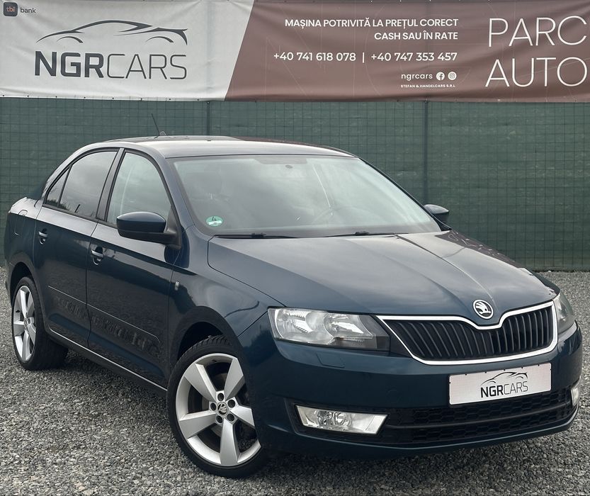 Skoda RAPID 2013 Sedan Benzină Automat Dsg RATE/TRANSPORT/NUMERE ROȘII