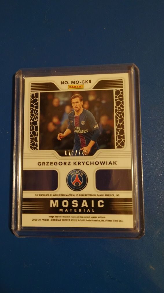 Patch echipament Grzegorz Krychowiak 72/149 PSG