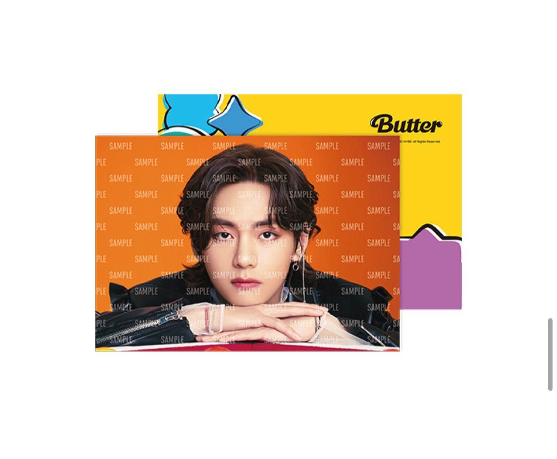 BTS | Taehyung BUTTER photo banner kpop