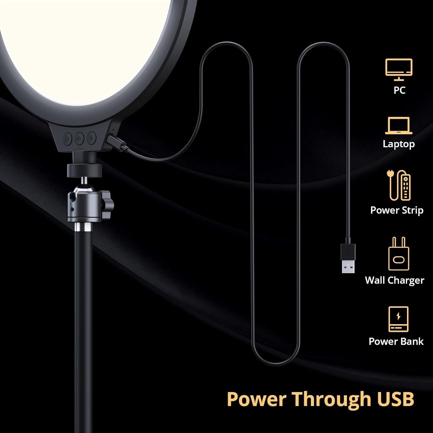 Ring light 10 inci