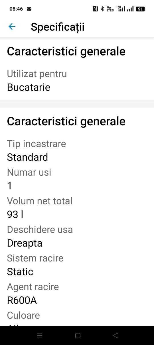 10 buc frigidere noi, sigilat, cu garanție24 luni, cu o ușă