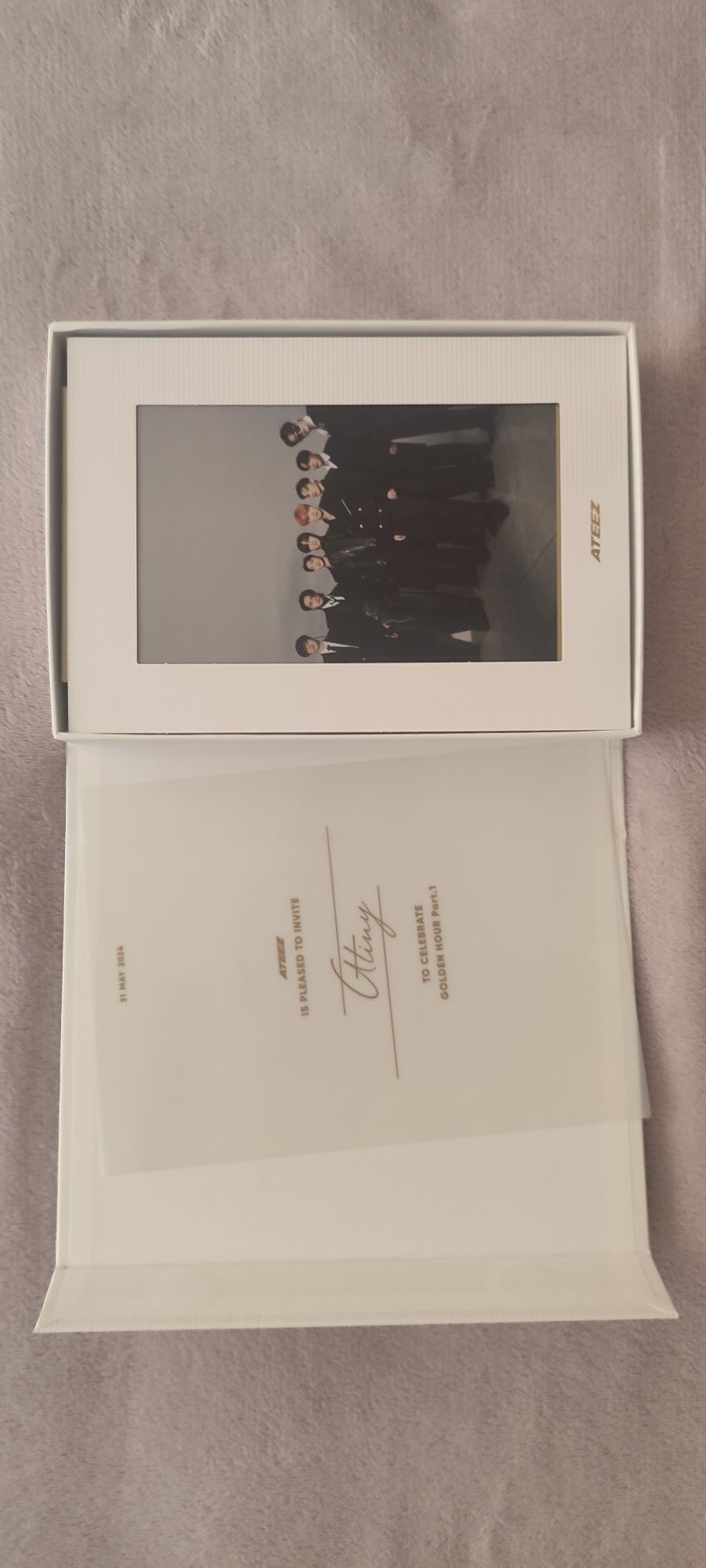 Атеез Кпоп албуми Ateez Golden Hour + Original Photocards.