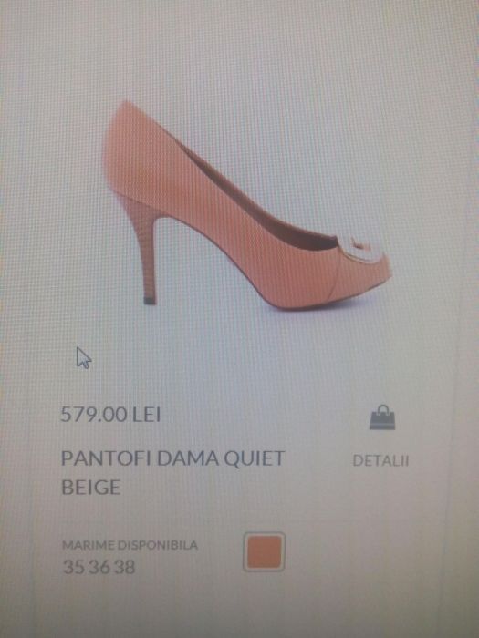 Pantofi dama noi din piele