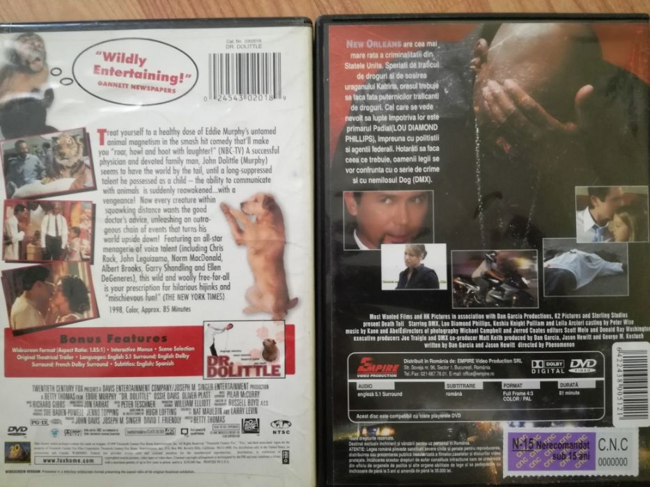 Dvd filme DMX si Eddie Murphy