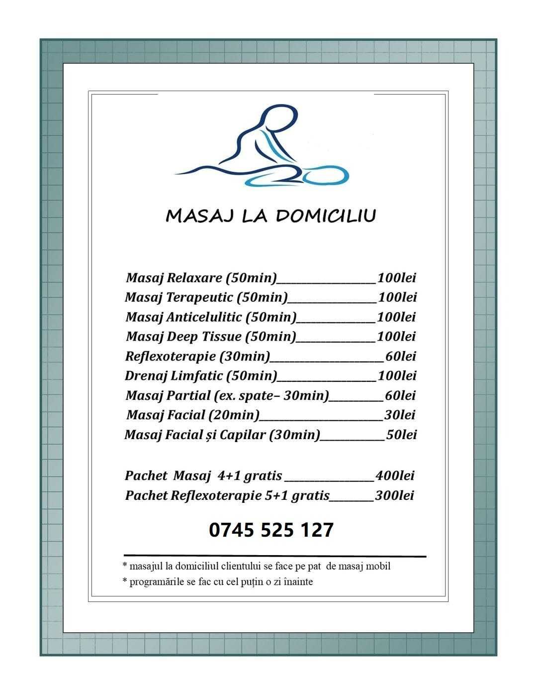 Masaj profesional în Mioveni – Pitești