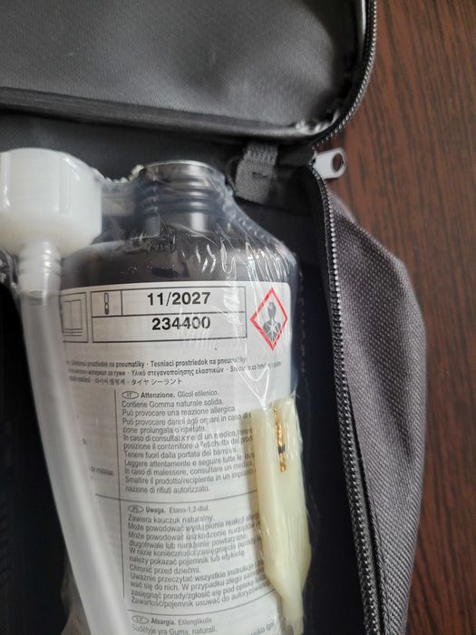 Kit pana compresor + spuma