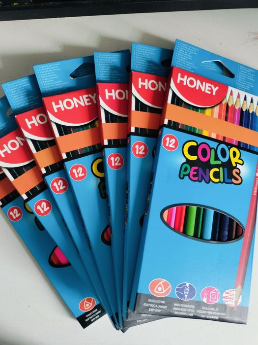 Цветные карандаши 12 штук