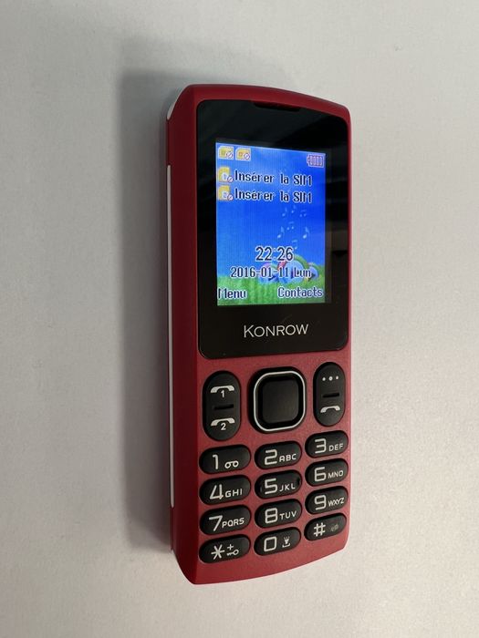 Telefon cu butoane Konrow Chipo 3 Dual Sim, ca Nou