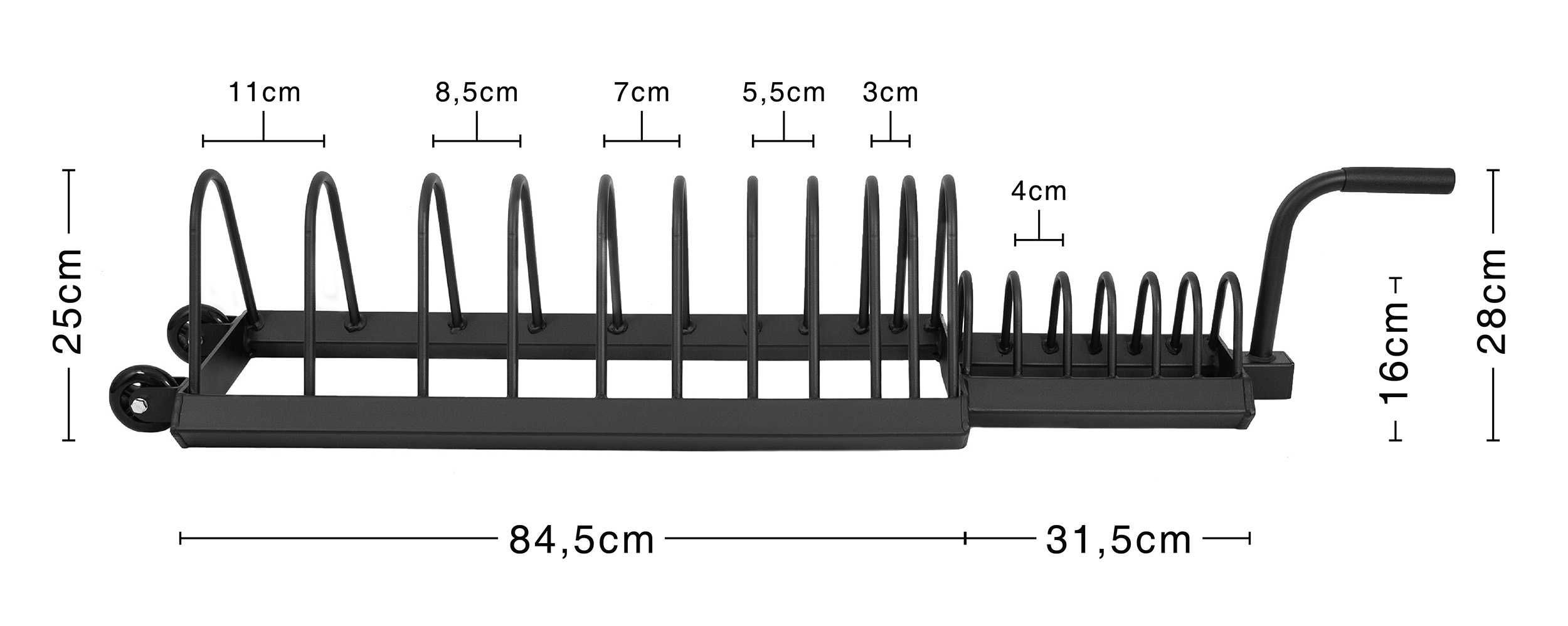 Стойка за Тежести, Поставка за Дискове Bumper Plate, Стелаж