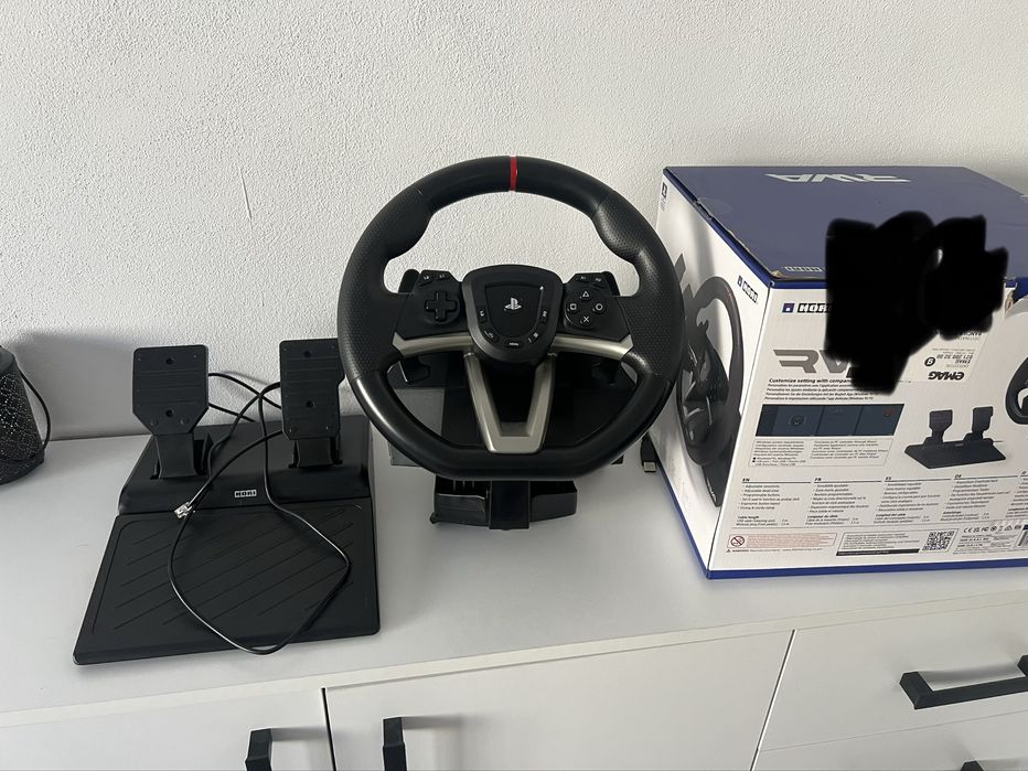 Volan Hori Racing Wheel Apex pentru PlayStation 4, PlayStation 5, PC