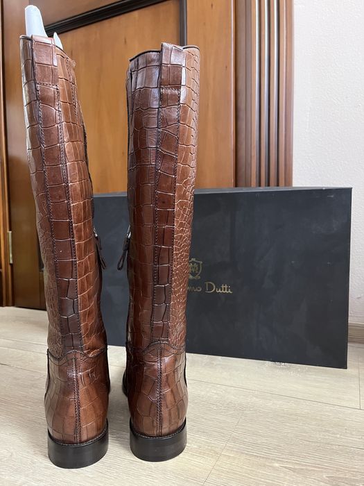 Vând cizme din piele  Massimo Dutti marimea 38