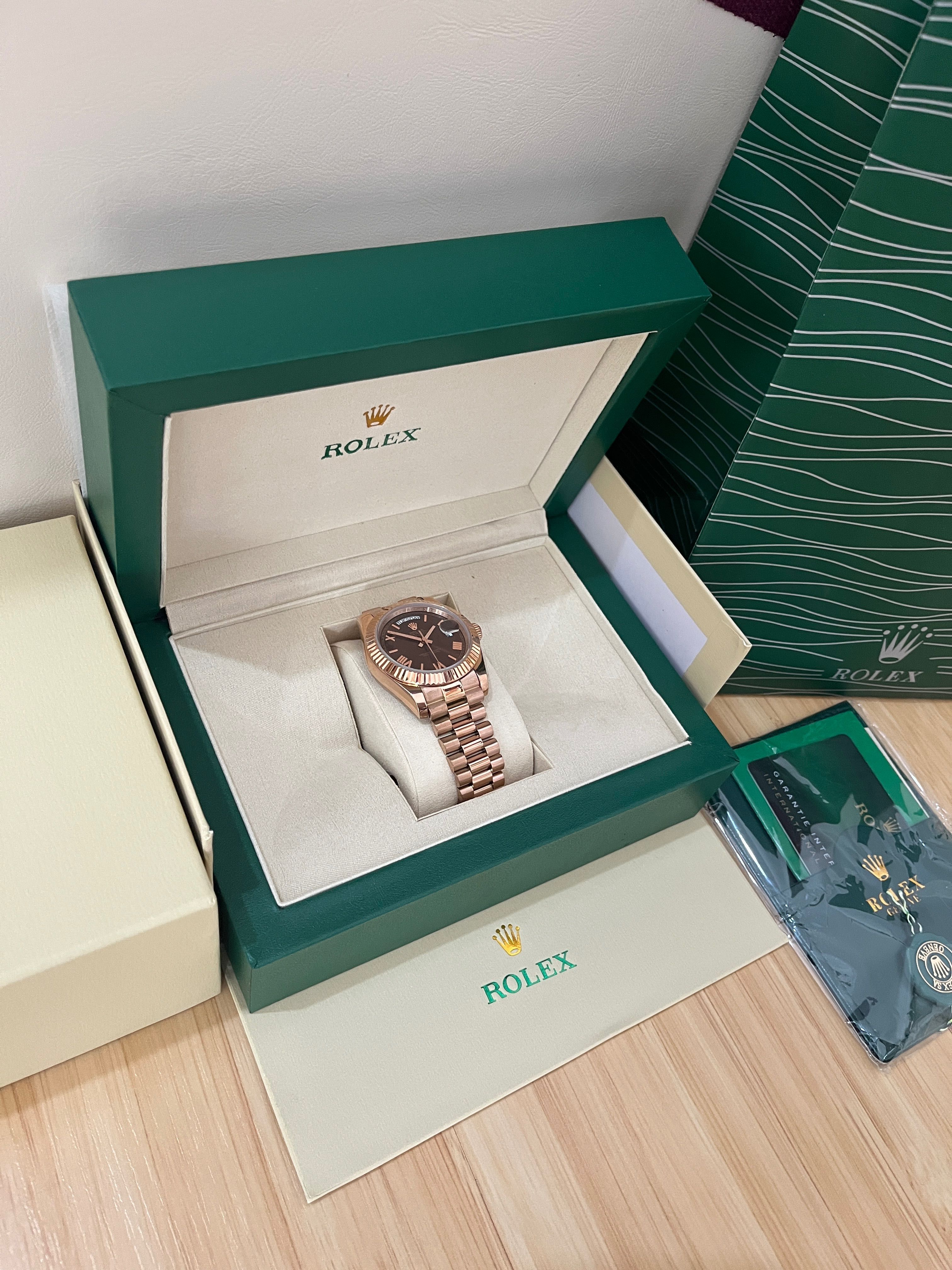 Rolex Day Date Choco