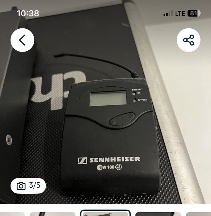 Sennheiser g3 ew 100
