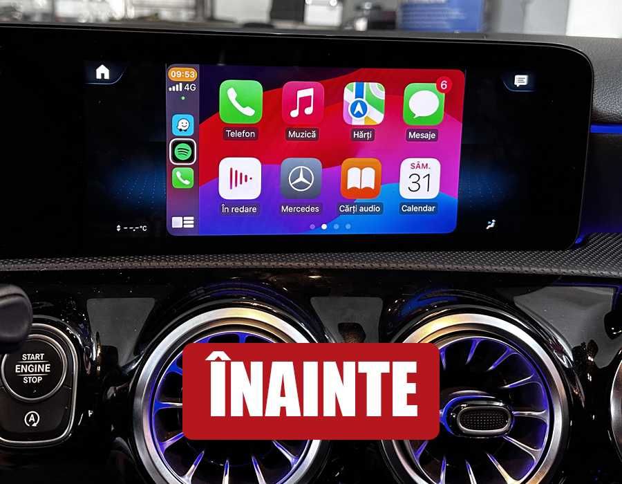 Apple CarPlay Fullscreen Wireless Mercedes-Benz MBUX A CLA GLA GLC GLE