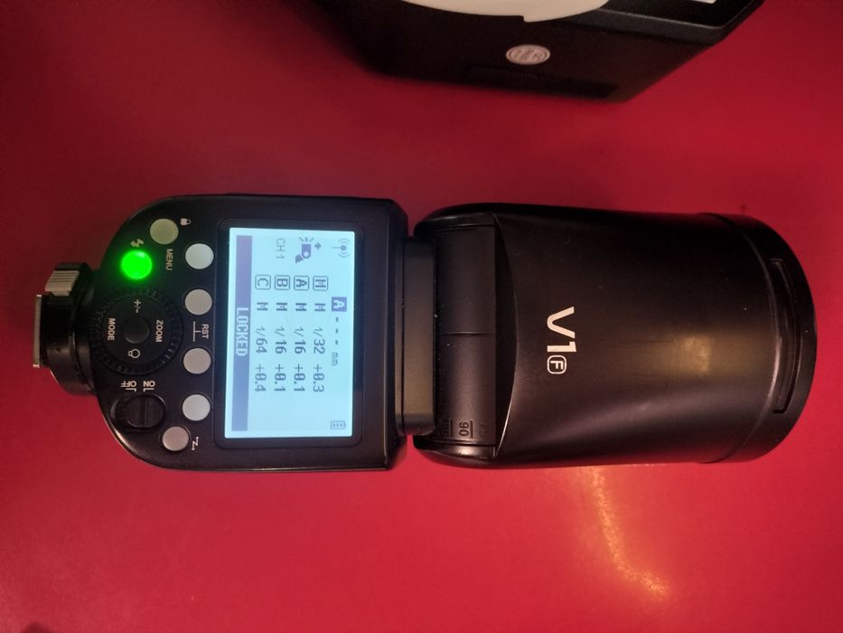 Godox Wistro AR400 + Godox V1 Fujifilm