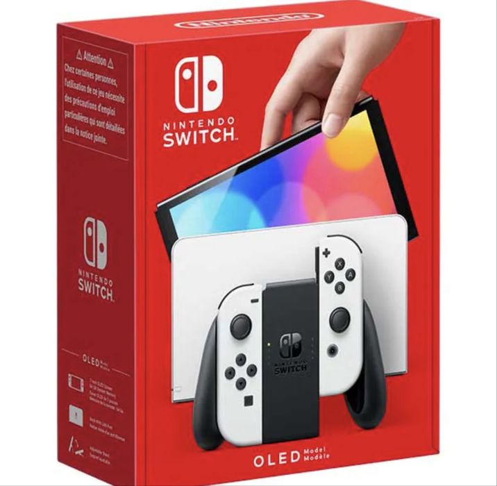 Nintendo switch oled alb