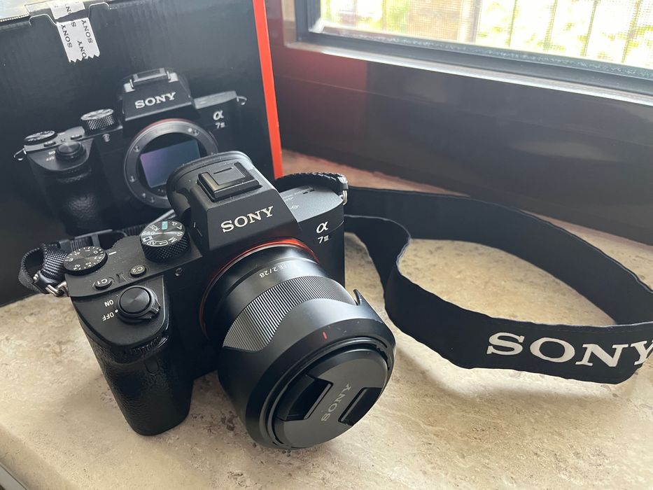 Sony a7 III (M3 / iii) full-frame mirrorless - ca NOU, shutter = 1854