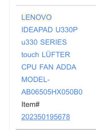 Ноутбук Lenovo IDEPAD U330P