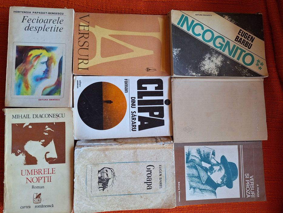 Carti beletristica (vechi) -  Lot 2-3   (buc = 8)