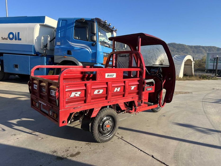 Triciclu electric ThorBUGGY tuk-tuk nou Agramix