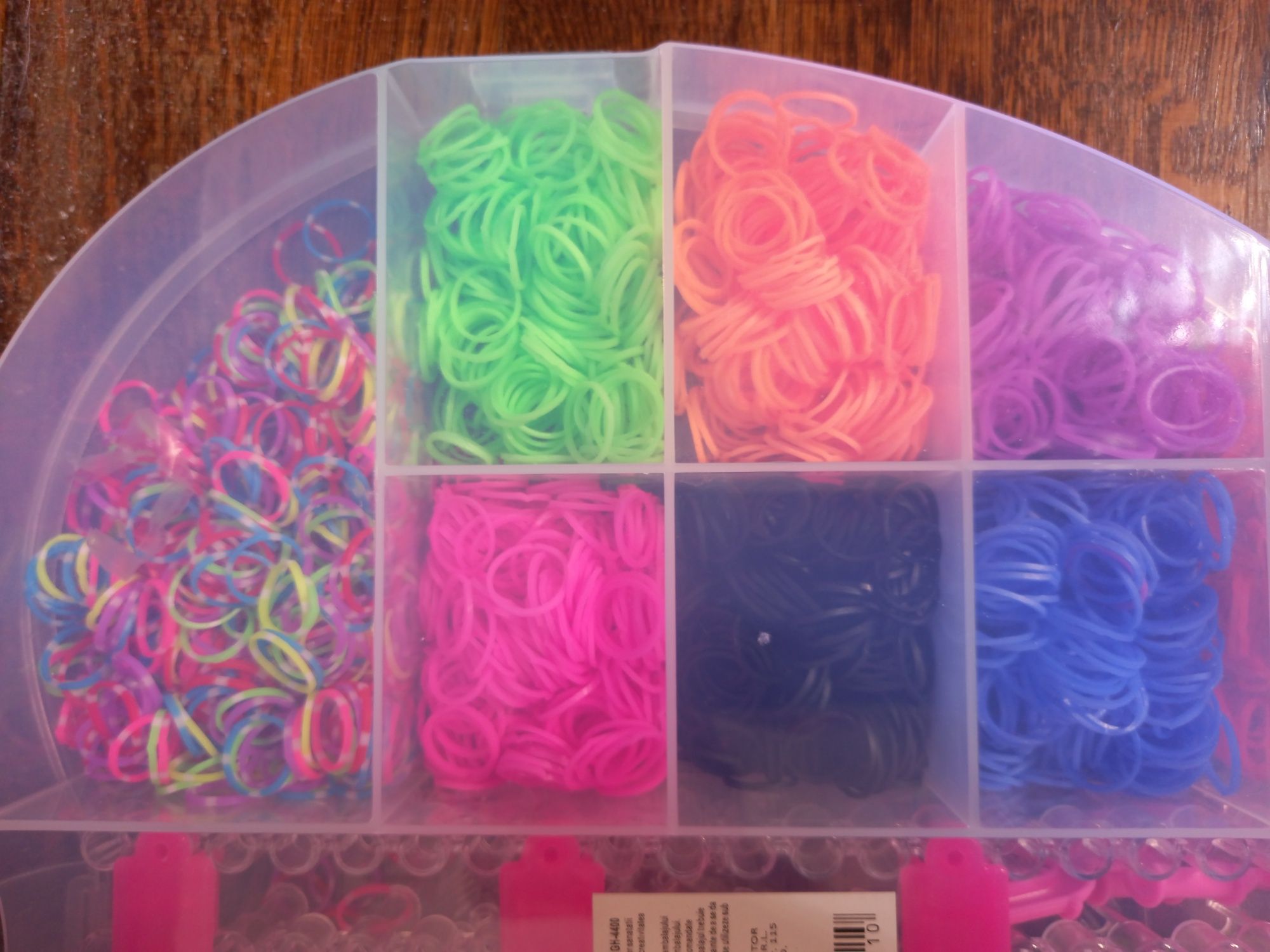 Kit complet elastice impletituri. Loom bands. Bratari. 4400 buc. NOU!