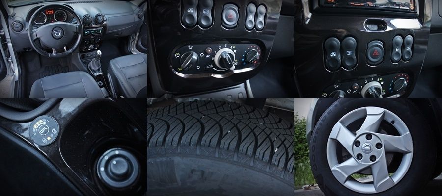 Dacia Dustar benzină-GPL,AC climatic, piele,geamuri elec