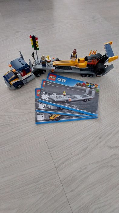 Lego city 60151 Transportor de dragster