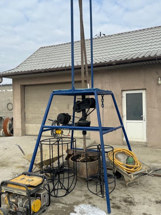 Utilaj electric de sapat fantani/fose