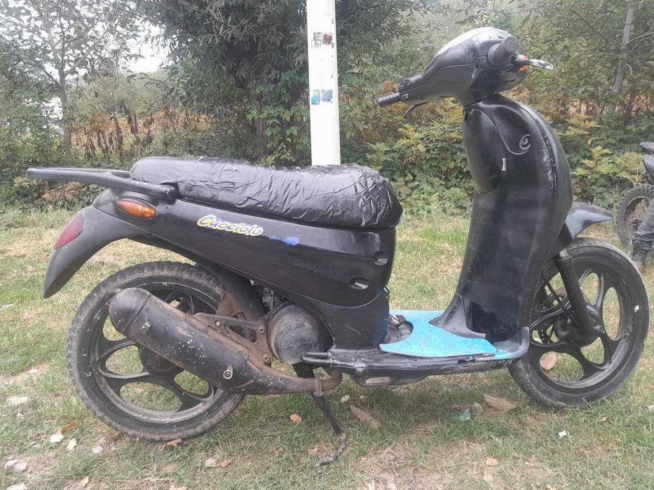 Vând scuter Cagiva / Derbi 125cc 2T, un model foarte rar în România.