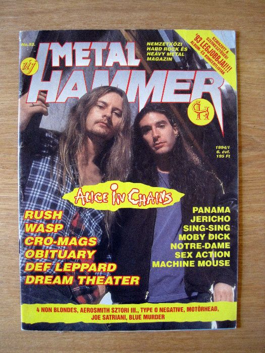 Colecție reviste Metal Hammer H. (Ungaria, limba maghiară)