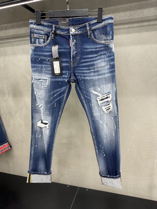 Blugi dsquared2 albastrii lichidare