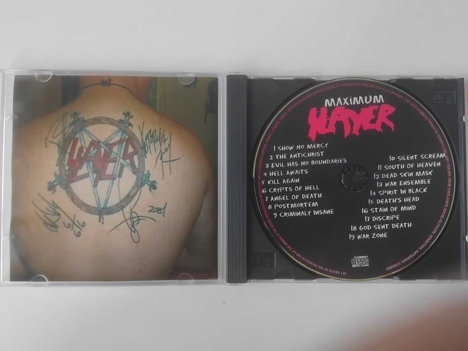 Slayer - Maximum Slayer много рядък метъл диск неофициално издание