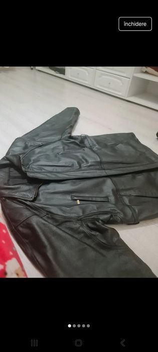 Geaca din piele naturala