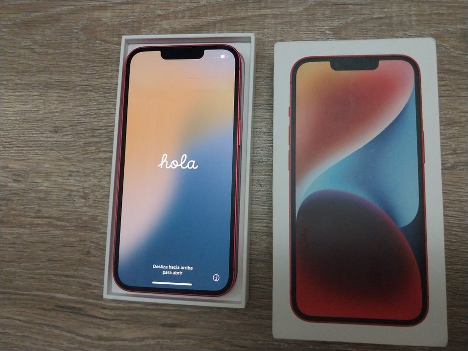 Iphone 14 128gb akb87%  red  красный  кызыл