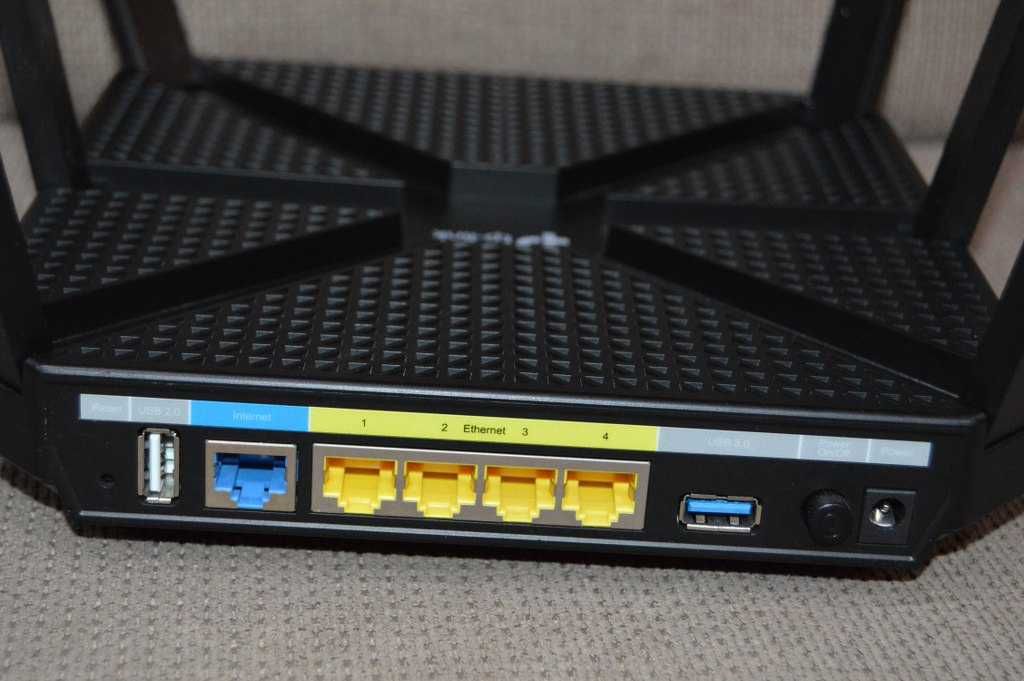 Router wireless AC3200 TP-Link Archer C3200, Beamforming, Tri Band USB
